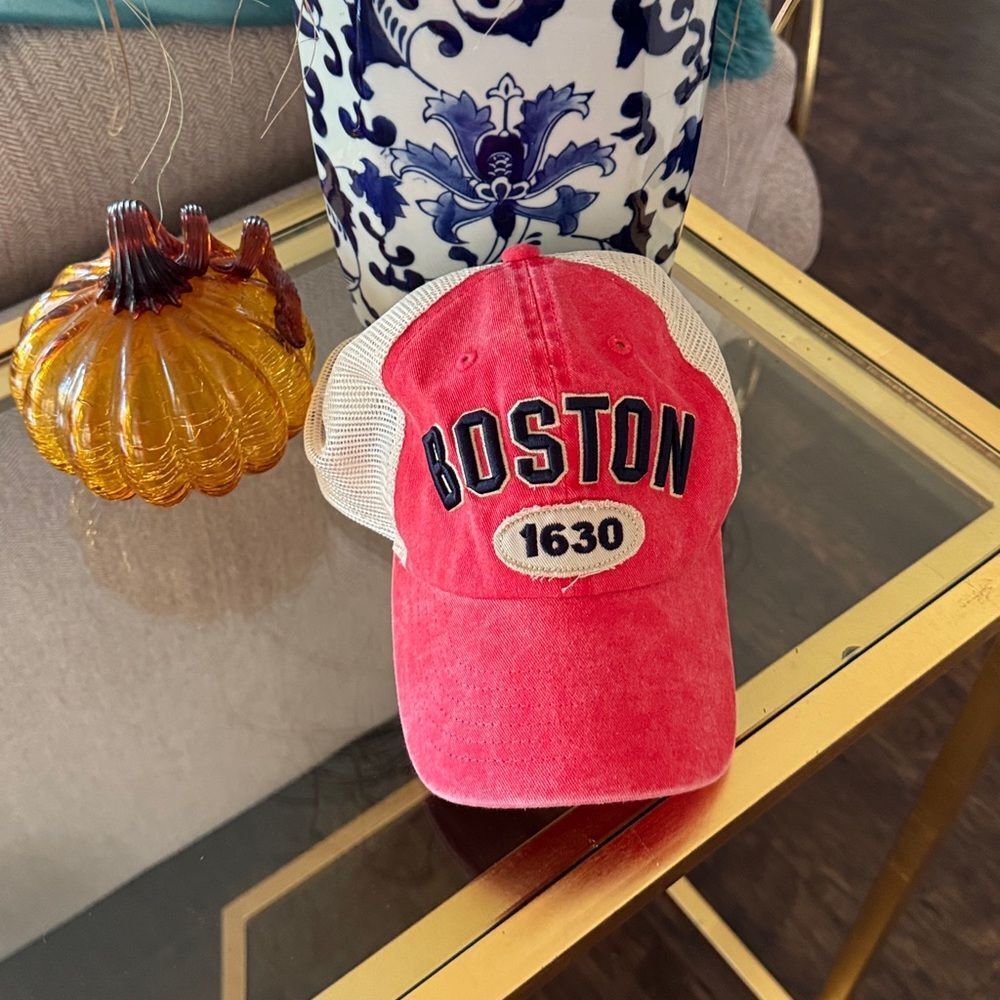 Red Boston 1630 Cap